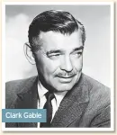  ?? ?? Clark Gable