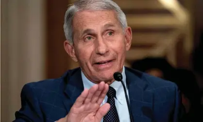  ?? Photograph: Reuters ?? Dr Anthony Fauci said Sunday: ‘It’s entirely possible if not very likely that vaccines will be available for children from five to 11 within the first week or two of November.’