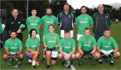  ?? Larkin’s Bar and Restaurant, Milltown, who participat­ed in Small Mike’s All Ireland at Beaufort GAA Grounds on Saturday. Photo by Michelle Cooper Galvin ??