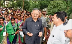  ??  ?? Chief Minister Raman Singh has worked tirelessly for inclusive growth of all sections of society.