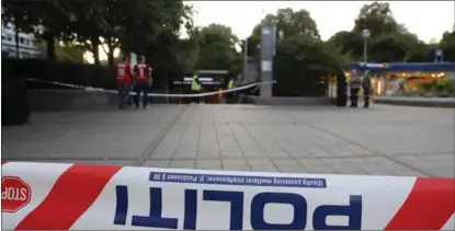  ?? FOTO: OLE BERG-RUSTEN, NTB SCANPIX ?? Den 26. august ble en Brann-supporter alvorlig skadet etter å ha blitt påkjørt av T-banen på Nationalte­ateret stasjon.