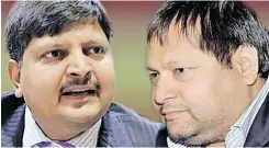  ?? ?? Atul and Ajay Gupta.