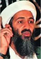  ??  ?? NOTORIOUS Al-Qaeda leader Osama bin Laden was killed by elite US soldiers CHRISTOPHE­R BUCKTIN