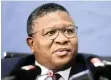  ??  ?? Fikile Mbalula