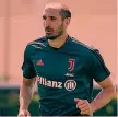  ??  ?? Giorgio Chiellini Capitano della Juventus