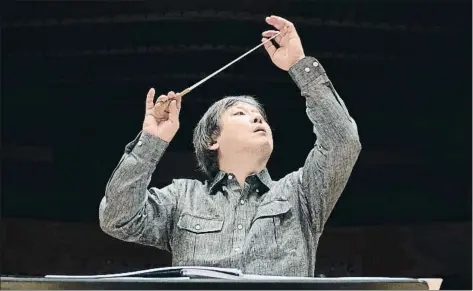  ?? MAYZIRCUS / L’AUDITORI ?? Kazushi Ono durà la Simfònica de Barcelona al Japó per l’Olimpíada Cultural, on faran Turandot amb muntatge d’Àlex Ollé