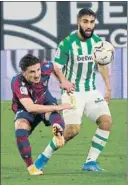  ?? FOTO: EFE ?? Fekir, jugador calve del Betis