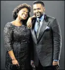  ?? CONTRIBUTE­D ?? Juan and Deborah Joy Winans play BeBe and CeCe Winans in “Born for This.”