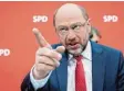  ?? Foto: Nietfeld, dpa ?? Seit Martin Schulz geht es für die SPD in Umfragen nach oben.