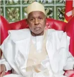  ??  ?? Governor Aminu Bello Masari (APC, Katsina)