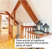  ?? ?? There are lots of traditiona­l features that give this property plenty of charm