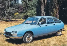  ??  ?? Fließheck-Klassiker: Den Citroën GS (1970 bis 1986) könnte man von der Silhouette her als direkteste­n Vorgänger des neuen C4 betrachten.