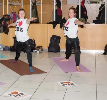  ?? Foto: Florian Müller ?? Hilft Yoga gegen die Mannheimer CDU?