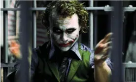  ?? ?? Cue applause … Heath Ledger in The Dark Knight (2008). Photograph: Warner Bros./ Allstar