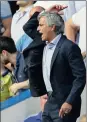  ??  ?? JOSÉ MOURINHO: ‘First time I can control myself’