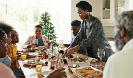  ?? ?? Just because grocery prices have gone up in a year, there is no need for your Christmas lunch to take away your cheer because of high costs.