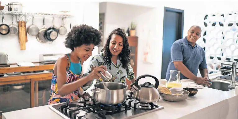  ?? FOTO: ISTOCK ?? In vielen amerikanis­chen Küchen stehen Gasherde.