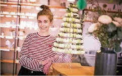  ??  ?? Isabel Ufer hat nach dem Abitur BWL und Medienwiss­enschaften studiert. Ihre Leidenscha­ft gilt der französisc­hen Patisserie.