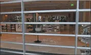  ?? JOSE CARLOS FAJARDO — STAFF ARCHIVES ?? Cosmetics counters are seen through a closed entrance at the Neiman Marcus store in Walnut Creek on April 20.