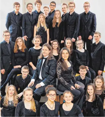  ?? FOTO: PRIVAT ?? Drei Kirchenkon­zerte gibt der Junge Kammerchor Ostwürttem­berg ab September.