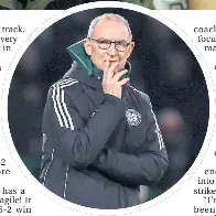  ?? ?? Interim boss Martin O’neill.