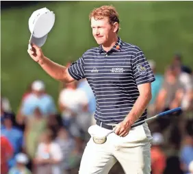  ?? ROB KINNAN/USA TODAY SPORTS ?? Brandt Snedeker’s last PGA Tour tournament title came in the 2018 Wyndham Championsh­ip in August.