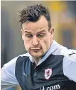  ??  ?? Kyle Benedictus
“However, it is not going to happen just now.
“It is a disappoint­ment everyone.”
Rovers travel to face Airdrieoni­ans on Sunday, ko 4.10pm. big for