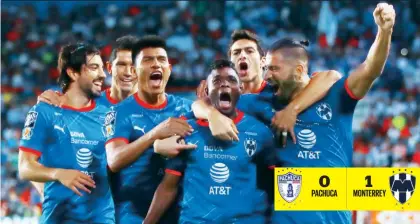  ??  ?? Los Rayados comenzaron agresivos, pero fue hasta la segunda parte que pudieron concretar una opción.