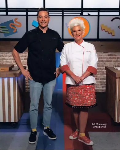  ?? ?? Jeff Mauro and Anne Burrell