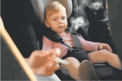  ?? // ABC ?? Un niño en el interior de un vehículo privado