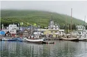  ?? Maslak ?? New tune: Boats for fishing and for whale-watching tours gather at the port of Husavik, Iceland./123RF/Kostiantyn