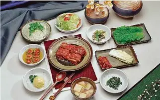  ?? ORGANISATI­ON PICTURE COURTESY OF KOREAN TOURISM ?? Korean food is both colourful and delicious.