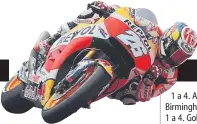  ??  ?? En marzo (GP de Qatar) se pone en marcha el Mundial de MotoGP, con la defensa del título de Marc Márquez