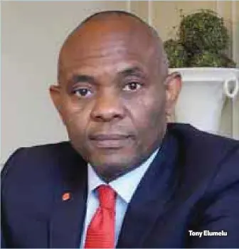  ??  ?? Tony Elumelu