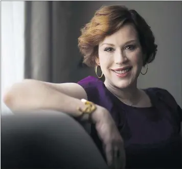  ??  ?? Molly Ringwald not only survived early stardom but has thrived in the aftermath. She stars in a new TV series, Raising Expectatio­ns.