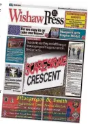  ??  ?? Flashback How we reported the issues in Harestone Crescent