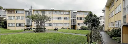  ?? KEVIN STENT/STUFF ?? Housing New Zealand flats are part of the state housing system which is under unpreceden­ted pressure.