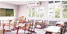  ?? FOTO: STIEBEL ELTRON / OBS ?? Luftreinig­ungsgeräte wie dieses könnte es demnächst in den Schulen geben. Jugendpoli­tiker wollen auch Kitas damit ausstatten.