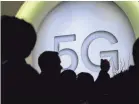  ?? EPA-EFE ?? The first available 5G-capable smartphone­s are expected to arrive by the spring, with hot spots and modems expected sooner.