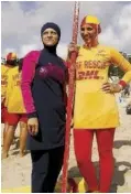  ??  ?? Le burkini, dont le nom est une contractio­n des mots « burqa » et « bikini », a été créé en 2004 en Australie. Fabriqué en Lycra, la matière des maillots de bain, il recouvre l’intégralit­é du corps sauf le visage, les mains et les pieds. Le succès est...