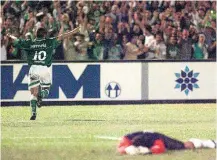  ?? PAULO PINTO/ESTADÃO-26/5/1999 ?? Esperança. Em 99, Palmeiras reverteu contra o River Plate