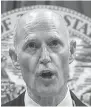  ??  ?? Gov. Rick Scott