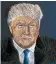  ??  ?? The portrait of United States president Donald Trump.