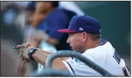  ?? File photo ?? Northwest Arkansas Naturals manager Vance Wilson was named the new bullpen coach for the Kansas City Royals on Tuesday.