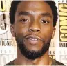  ??  ?? Chadwick Boseman