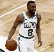 ?? Ap ?? celtics guard Kemba Walker has been playing well as of late and his team has followed his lead.