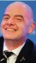  ??  ?? Gianni Infantino