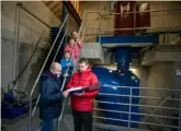  ??  ?? The Falls Hotel Ennistymon. Michael McCarthy, General Manager and John McCarthy, Deputy Manager with Isabella, Sofia and Daniel McCarthy.Pic Arthur Ellis.