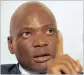  ??  ?? HLAUDI MOTSOENENG