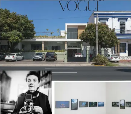  ??  ?? Arriba: la fotógrafa Graciela Iturbide en un autorretra­to;derecha: la Directora de Operacione­s, Virginia Jauregui.PÁRAMOIzqu­ierda y abajo: imágenes de la galería que se encuentra en Guadalajar­a.